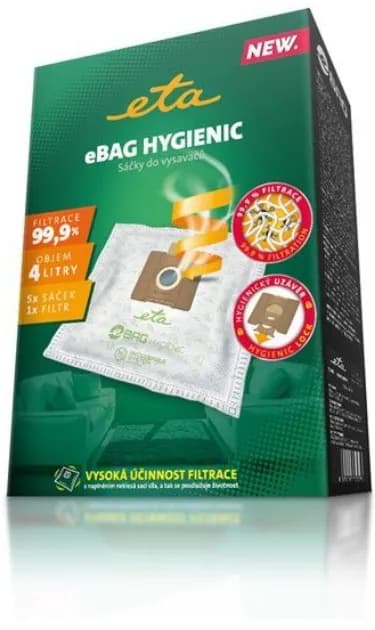 Sáčky do vysavače ETA eBag Hygienic 960068010
