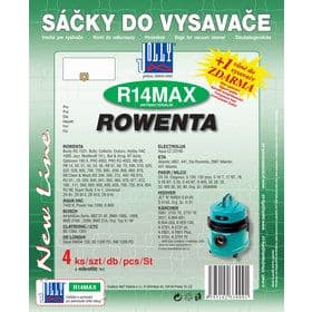 SÁČEK DO VYSAVAČE JOLLY R 14 MAX – vhodný pro Rowenta, Bully, RU 100, RB, RD