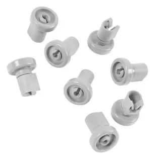 Kolečka k myčkám nádobí 25 mm AEG Electrolux Zanussi (50286967000) – sada 8 ks