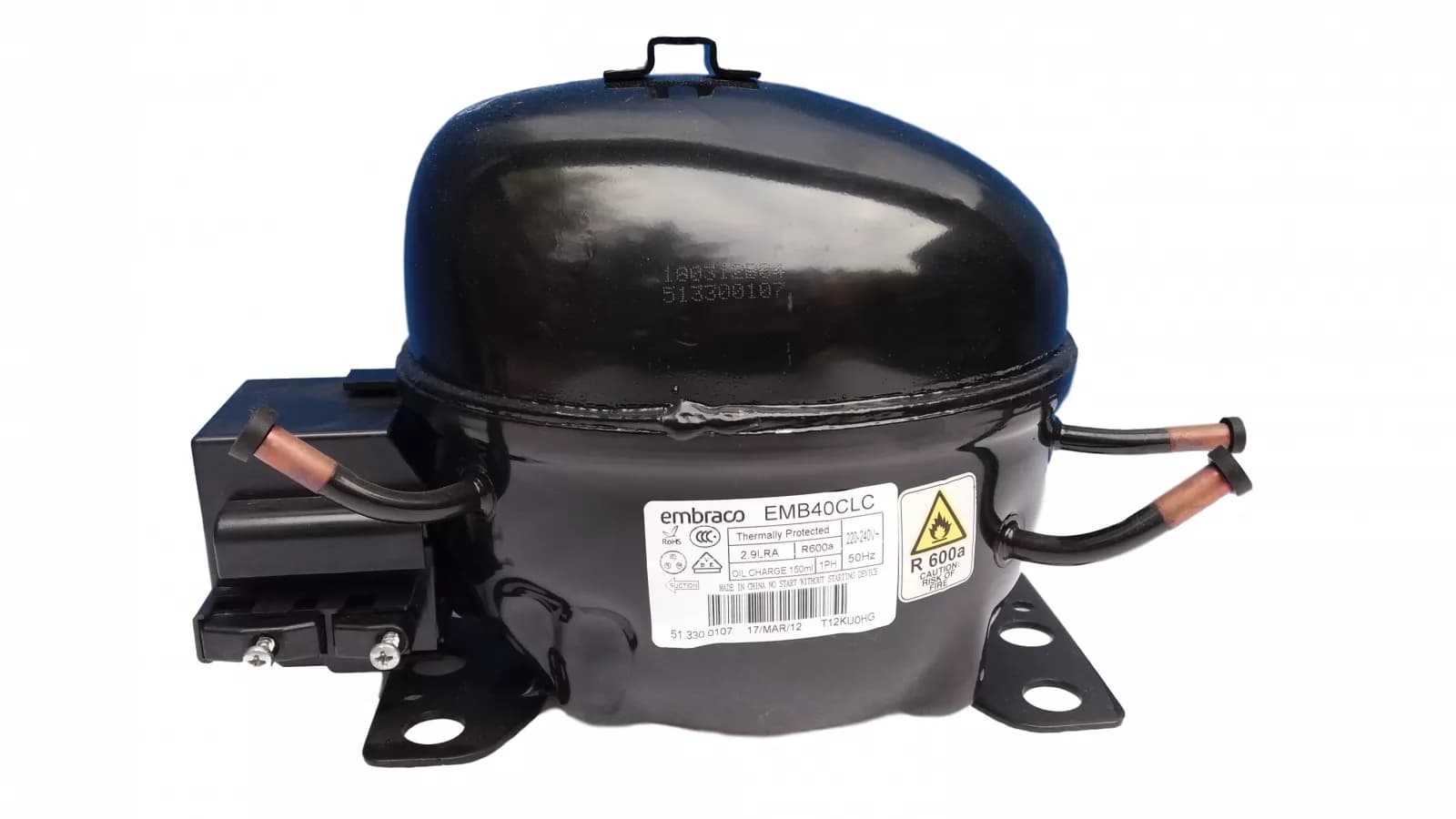 Motorkompresor EMX40CLC do chladniček AEG Electrolux Zanussi (50292639007)