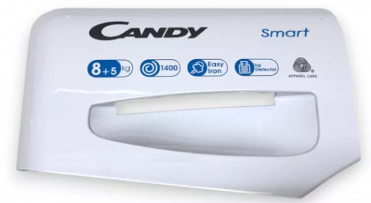 Přední čelo násypky k pračce – CAN70007656 pro Candy Hoover